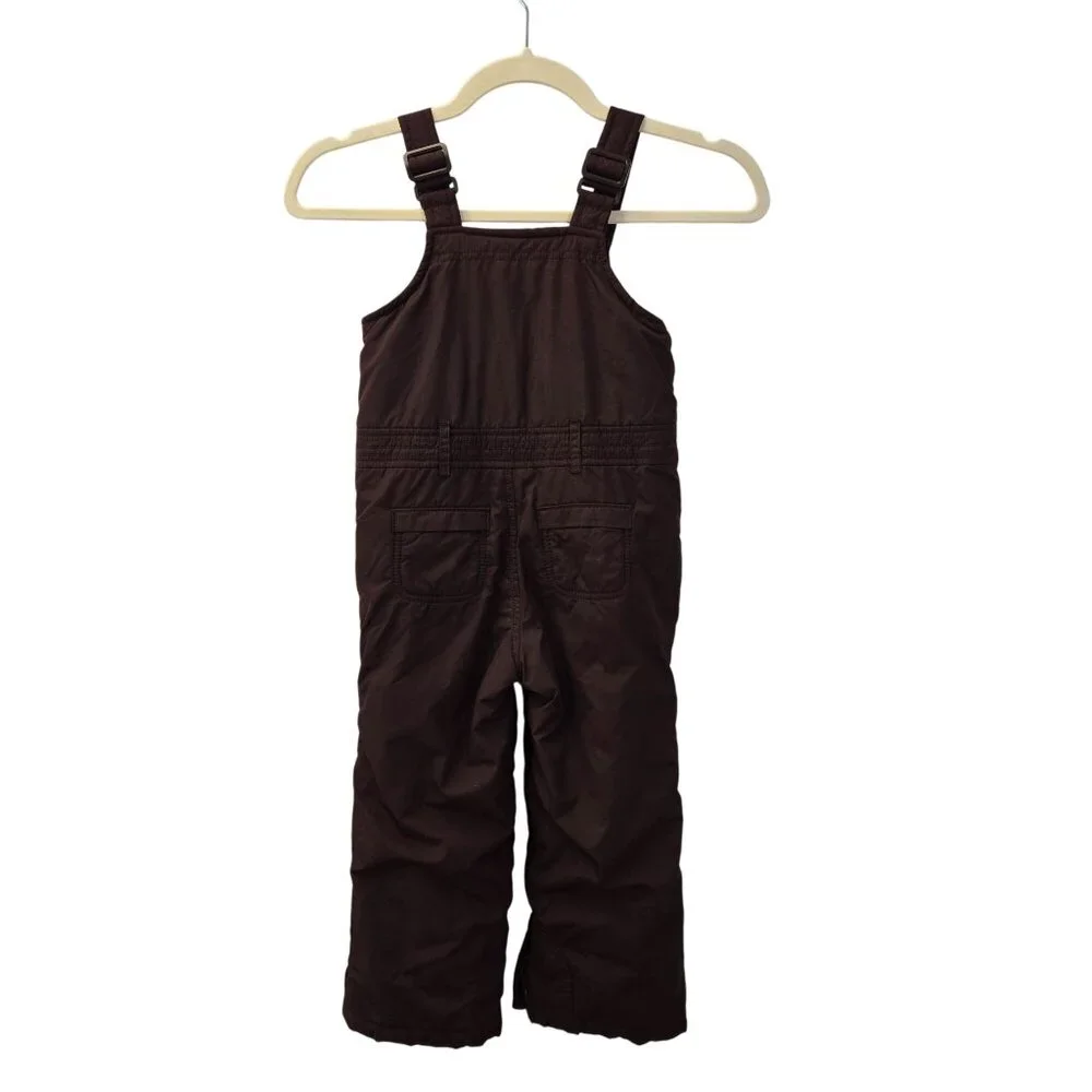 Baby Gap Fleece Lined Snow Bibs Size Unisex Toddler 4